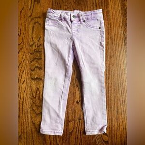 Cat & Jack Toddler Girls' Light Purple Jeggings - Size 4t